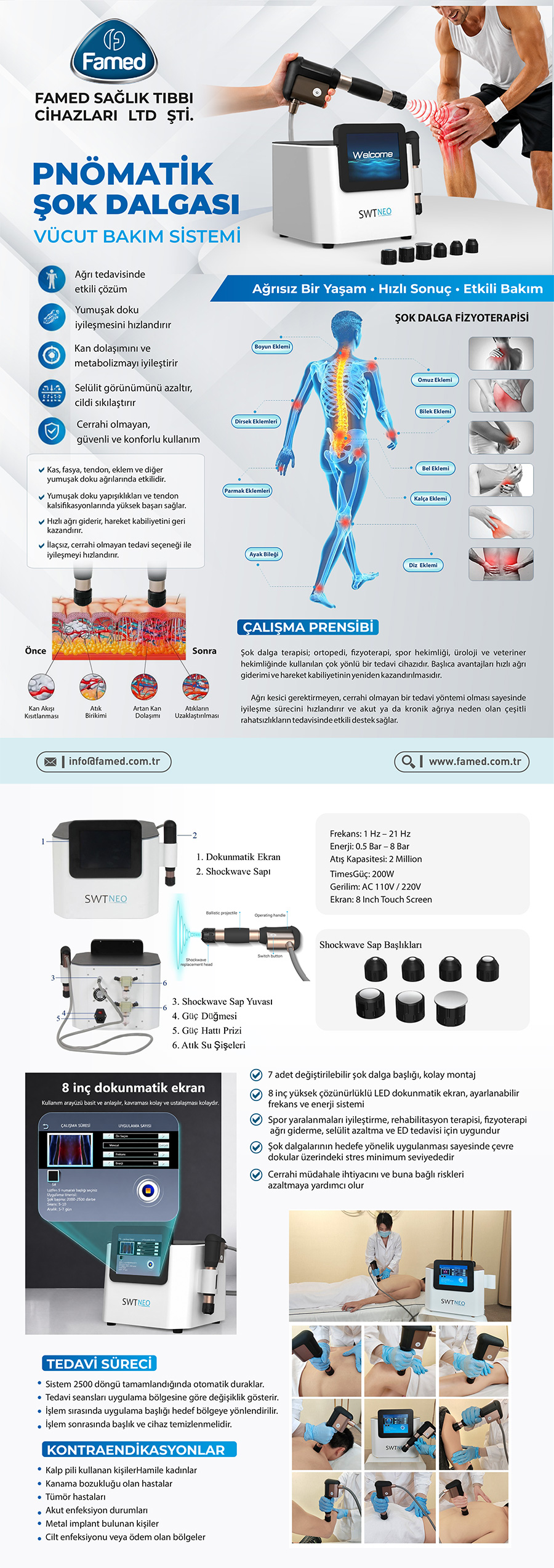 Pain Therapy Device Pneumatic Shock Wave