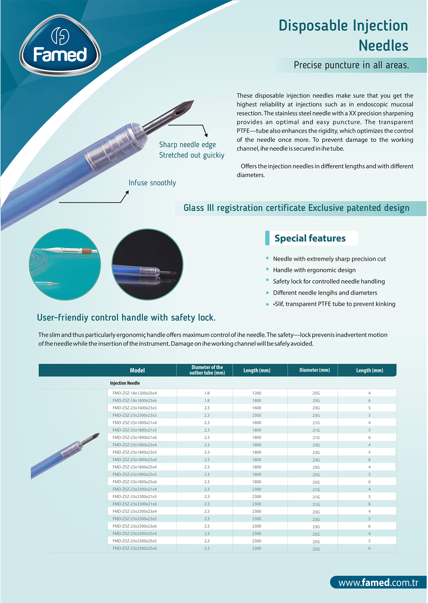 Disposable Injection Needle