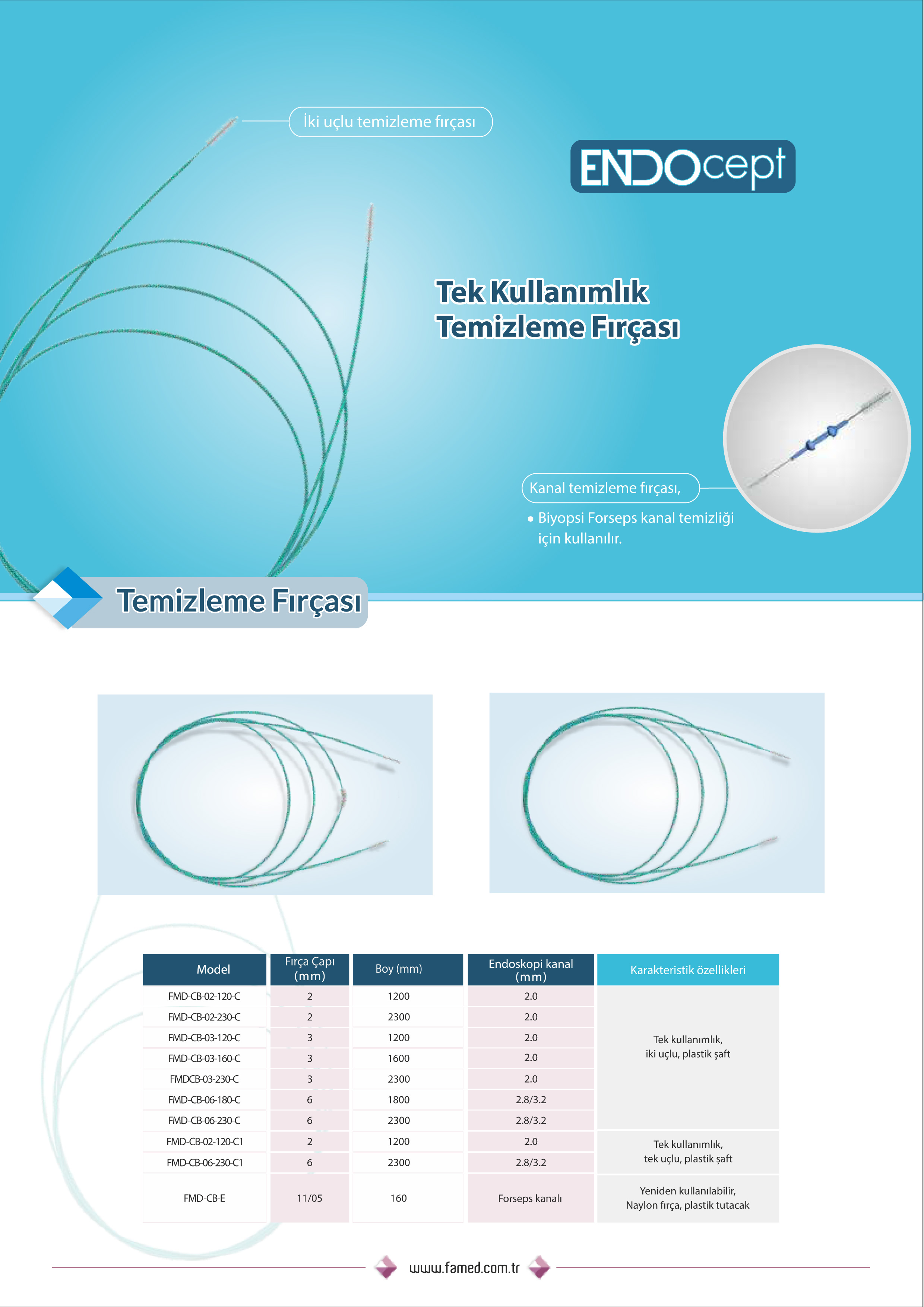 Tek Kullanımlık Temizleme Fırçası