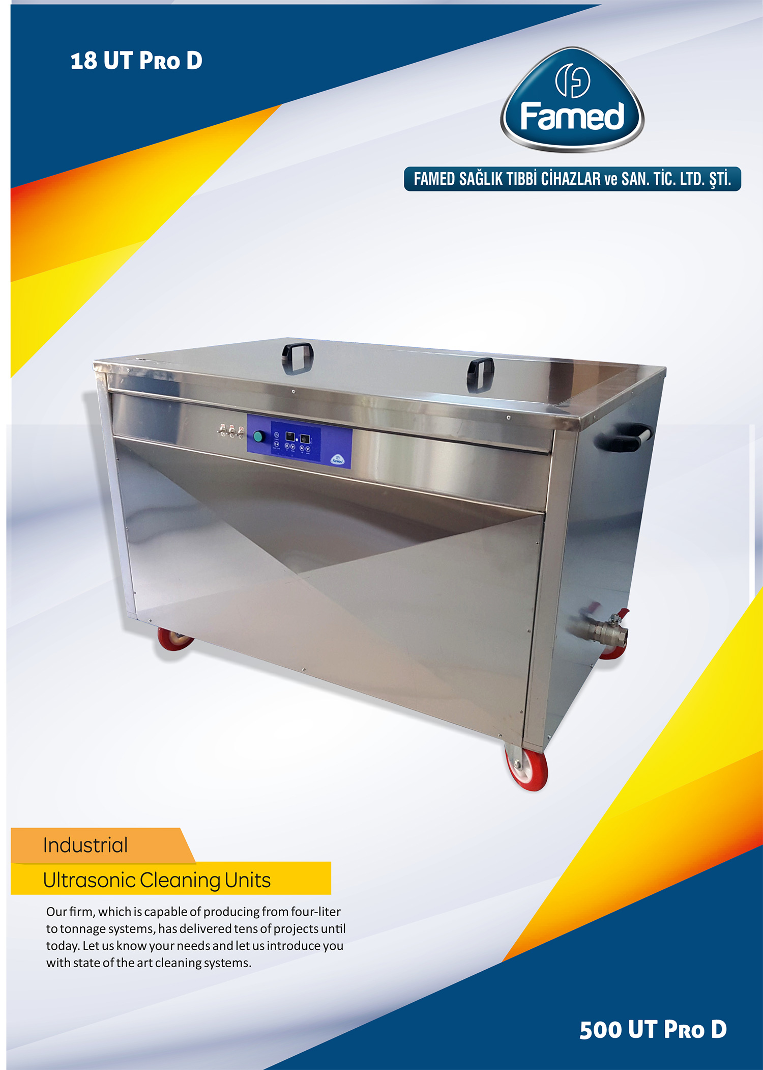 500 UT Pro Digital 500 Liters