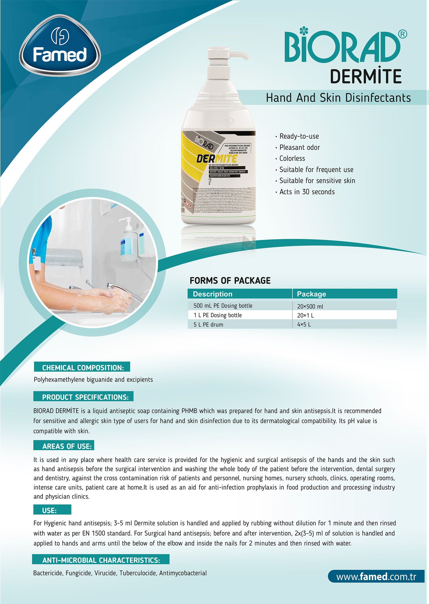 Dermite Hand And Skin Disinfectants