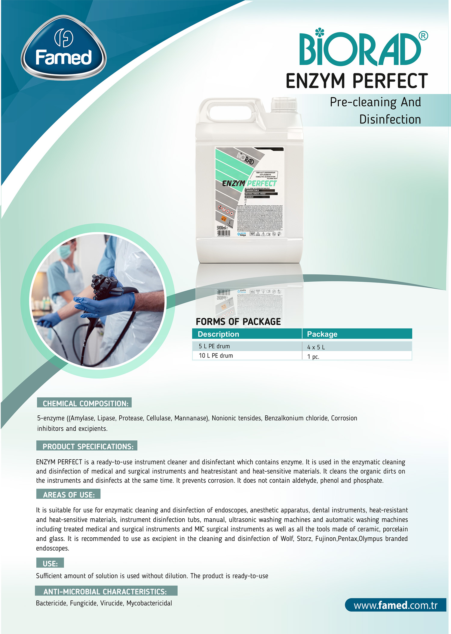 Enzym Perfect Pre-cleaning And Disinfection