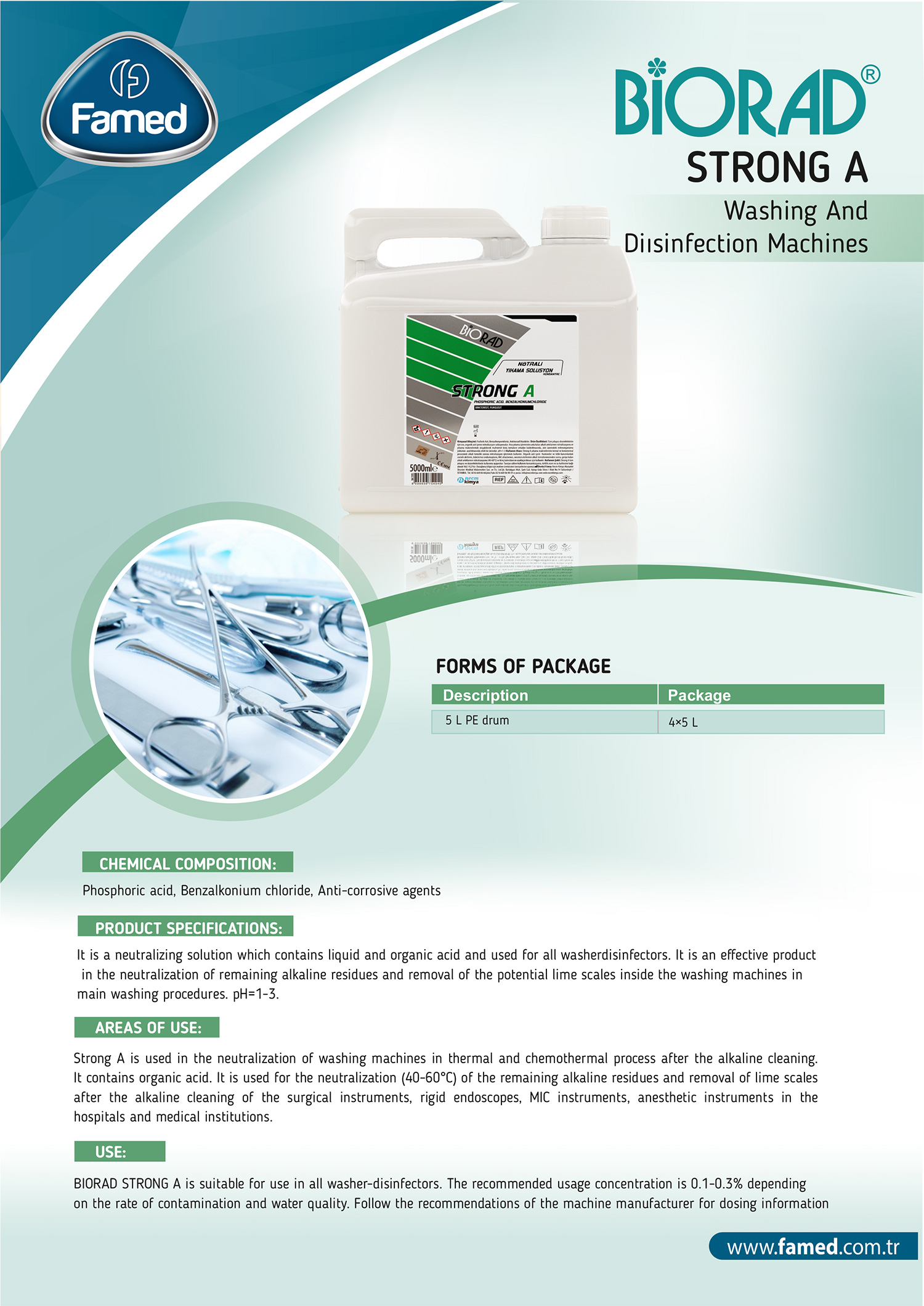 Strong A Washing And Diısinfection Machines